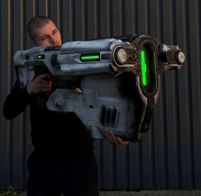 BFG 9000 - Doom Weapon Replica Prop with LED - Greencade