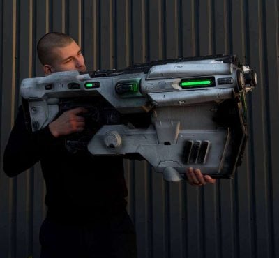 BFG 9000 - Doom Weapon Replica Prop with LED - Greencade