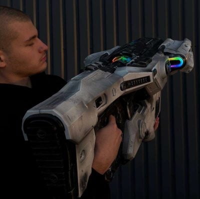 BFG 9000 - Doom Weapon Replica Prop with LED - Greencade