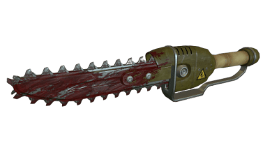 Ripper 3d printed replica from fallout