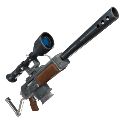 fortnite Semi-Auto Sniper Rifle 3 printed replica by greencade