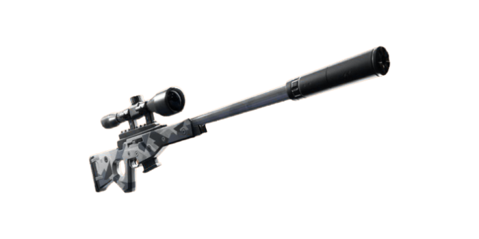 fortnite suppressed sniper rifle 3d printed replica by greencade