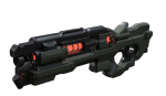 Static Rifle 3d printed replica from doom by greencade