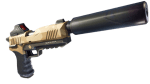 fortnite suppressed pitol 3d printed replica by greencade