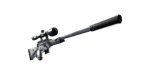 fortnite suppressed sniper rifle 3d printed replica by greencade