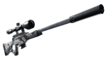 fortnite suppressed sniper rifle 3d printed replica by greencade