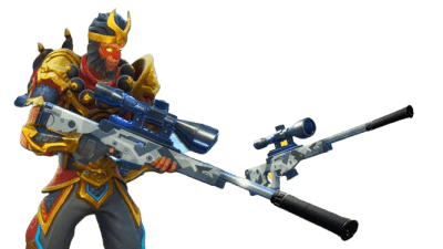 fortnite suppressed sniper rifle 3d printed replica by greencade