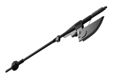 Vibro-ax 3d printed replica from star wars