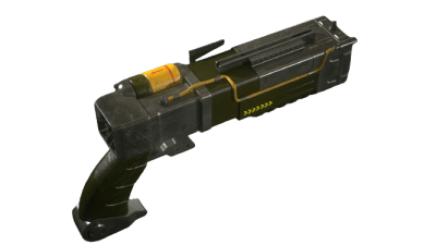 3d printed replica of the laser pistol from Fallout