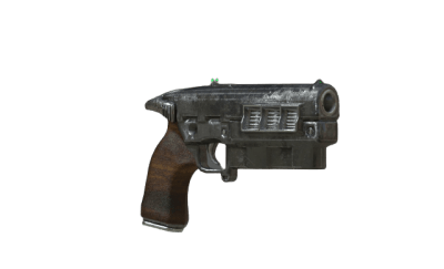 3d printed replica of the 12.7mm Pistol from fallout by greencade