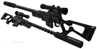 FALLOUT: New Vegas Sniper Rifle replica 3d printed