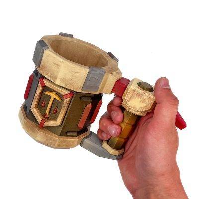 Skull Crusher Ale Mug – Deep Rock Galactic Mug Figures - Greencade