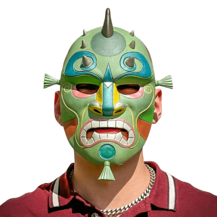 3d printed Drahmin’s Mask – Mortal Kombat replica by greencade