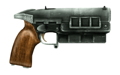 3d printed replica of the 12.7mm Pistol from fallout by greencade