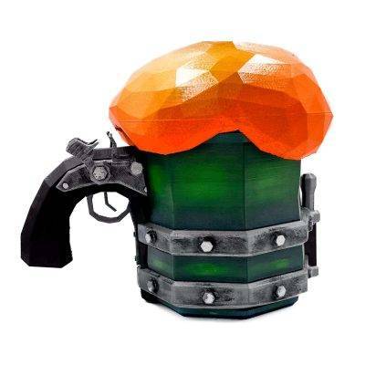 Flintlocke’s Delight Mug – Deep Rock Galactic Prop Replica Cosplay - Greencade