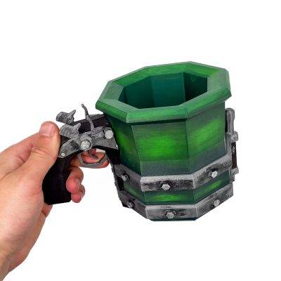 Flintlocke’s Delight Mug – Deep Rock Galactic Prop Replica Cosplay - Greencade