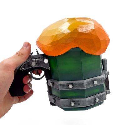 Flintlocke’s Delight Mug – Deep Rock Galactic Prop Replica Cosplay - Greencade