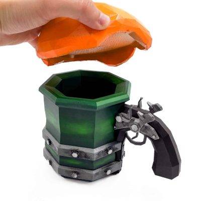 Flintlocke’s Delight Mug – Deep Rock Galactic Prop Replica Cosplay - Greencade