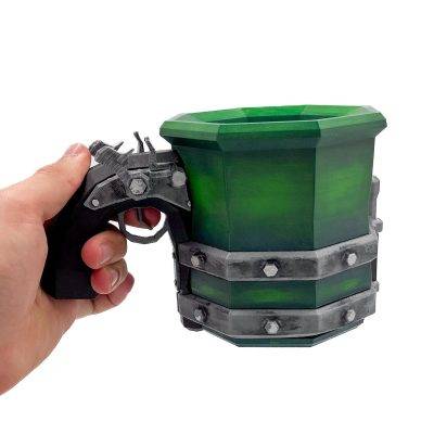 Flintlocke’s Delight Mug – Deep Rock Galactic Prop Replica Cosplay - Greencade