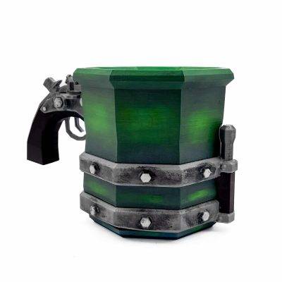 Flintlocke’s Delight Mug – Deep Rock Galactic Prop Replica Cosplay - Greencade