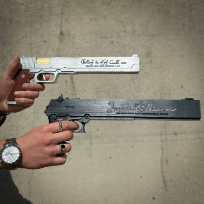 Hellsing Arms Casull Auto 3d printed replica by greencade