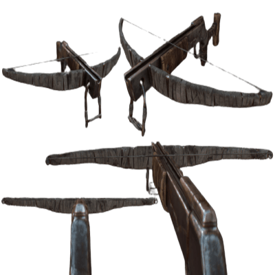 crossbow from rust 3d printed replica by greencade