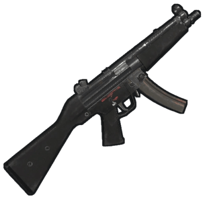 MP5A4 3d printed replica by greencade from rust