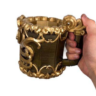 Oily Oaf Brew Supporter Edition Mug – Deep Rock Galactic Prop Replica - Greencade