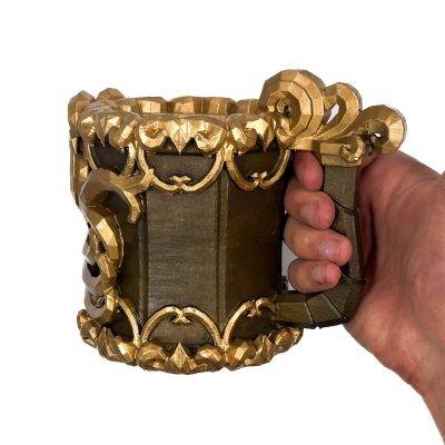 Oily Oaf Brew Supporter Edition Mug – Deep Rock Galactic Prop Replica - Greencade