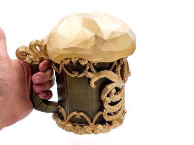 Oily Oaf Brew Supporter Edition Mug – Deep Rock Galactic Prop Replica - Greencade