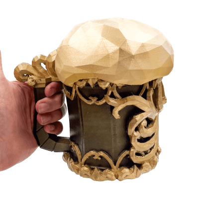 Oily Oaf Brew Supporter Edition Mug – Deep Rock Galactic Prop Replica - Greencade