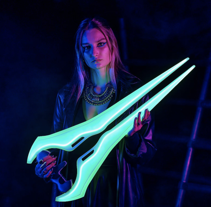 Halo Energy Sword LED with Rgb Lights Cosplay - Greencade