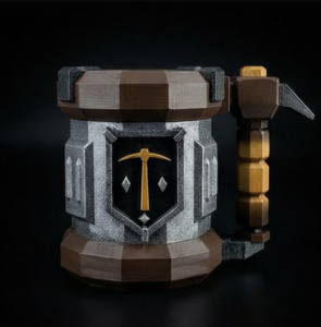 Backbreaker Stout Mug – Deep Rock Galactic Replica prop Greencade