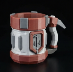 Red Rock Blaster Mug – Deep Rock Galactic Replica Prop Greencade