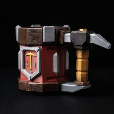 Dark Morkite Mug – Deep Rock Galactic Replica Prop Greencade