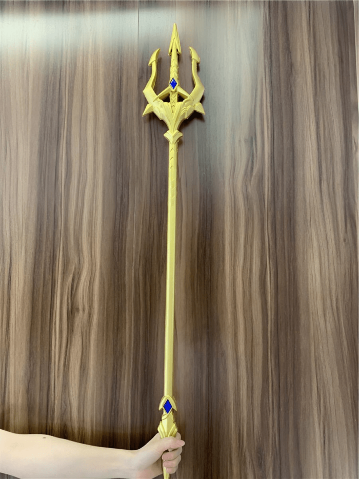 3d printed Sea God Trident – Soul Land | Douluo Dalu replca by greencade