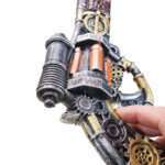 Revolver Gun Replica Prop Steampunk Cosplay Greencade