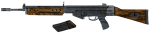 3D printed replica by greencade of the Assault rifle from fallout 3
