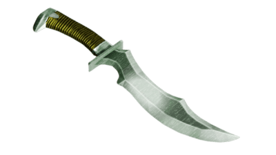 3d printed replica of the Blade of Alacrity from Dota 2 by greencade