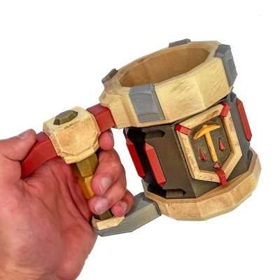Skull Crusher Ale Mug – Deep Rock Galactic Mug Figures - Greencade