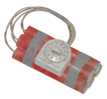3d printed replica of a dynamite from fallout