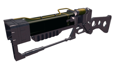 3D printed replica of the Laser rifle from fallout
