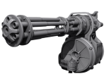 3D printed Minigun prop replica from Fallout