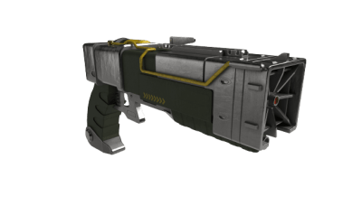 3d printed replica of the laser pistol from Fallout