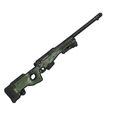 L96 Rifle 3d printed replica by greencade from rust