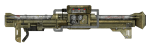 3d printed replica by greencade of the fallout rocket launcher