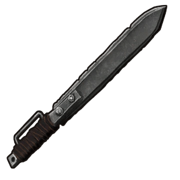 Salvaged Sword 3D PRINTED REPLICA BY GREENCADE
