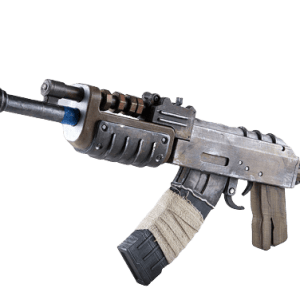 3D printed rust assault rifle replica by greencade