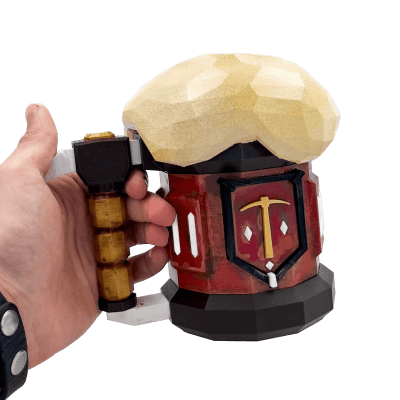 Slayer Stout Mug – Deep Rock Galactic Prop Replica Cosplay - Greencade
