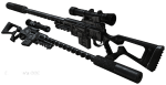 FALLOUT: New Vegas Sniper Rifle replica 3d printed